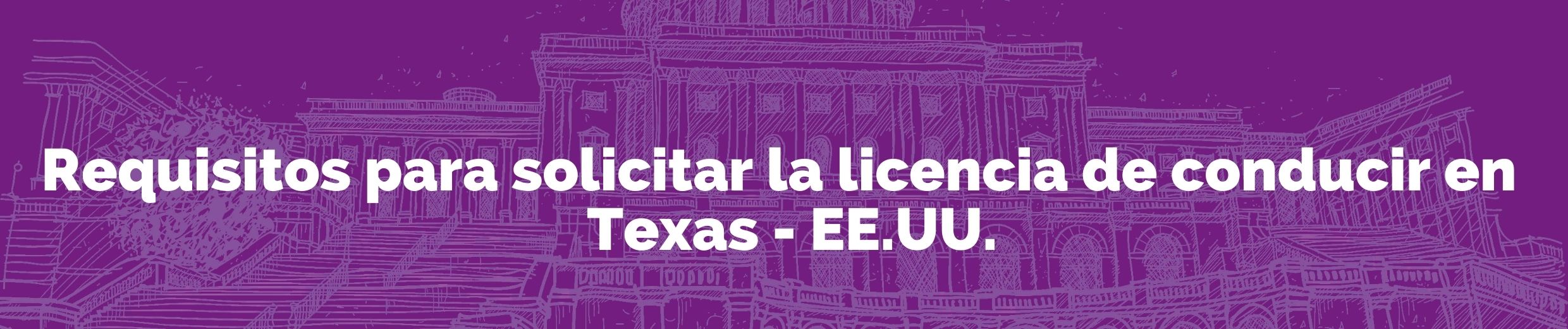 Requisitos para solicitar licencia de conducir en Texas - EE.UU. (2)